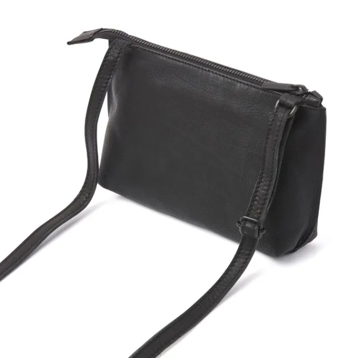 Crossbody|Damestassen>dR Amsterdam Tampa Schoudertas Crossover zwart