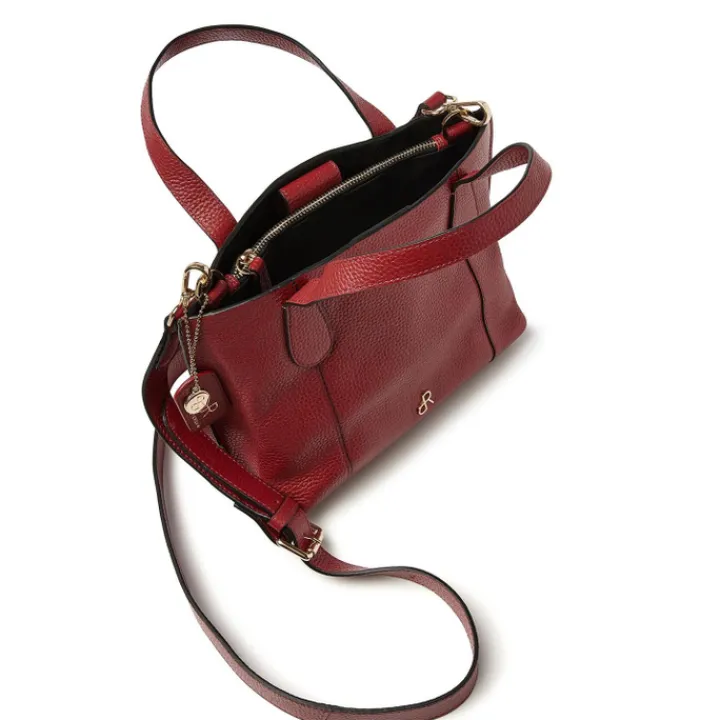 Schoudertassen|Handtassen>dR Amsterdam Vertex Hand / Shoulderbag tango red
