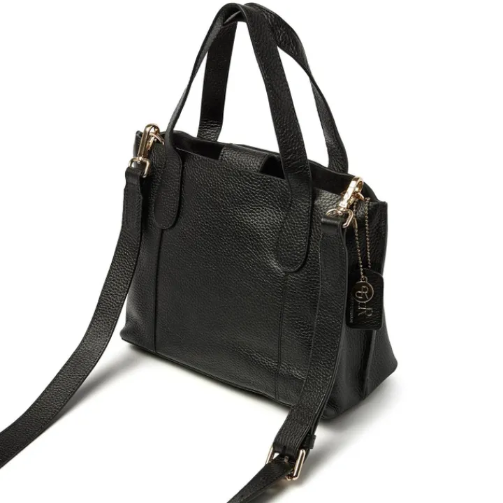 Schoudertassen|Handtassen>dR Amsterdam Vertex Hand / Shoulderbag black
