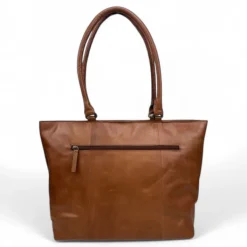 Herentassen|15.6 Inch Laptoptassen>DSTRCT Alba Chique Laptop Workingbag 15.6" cognac