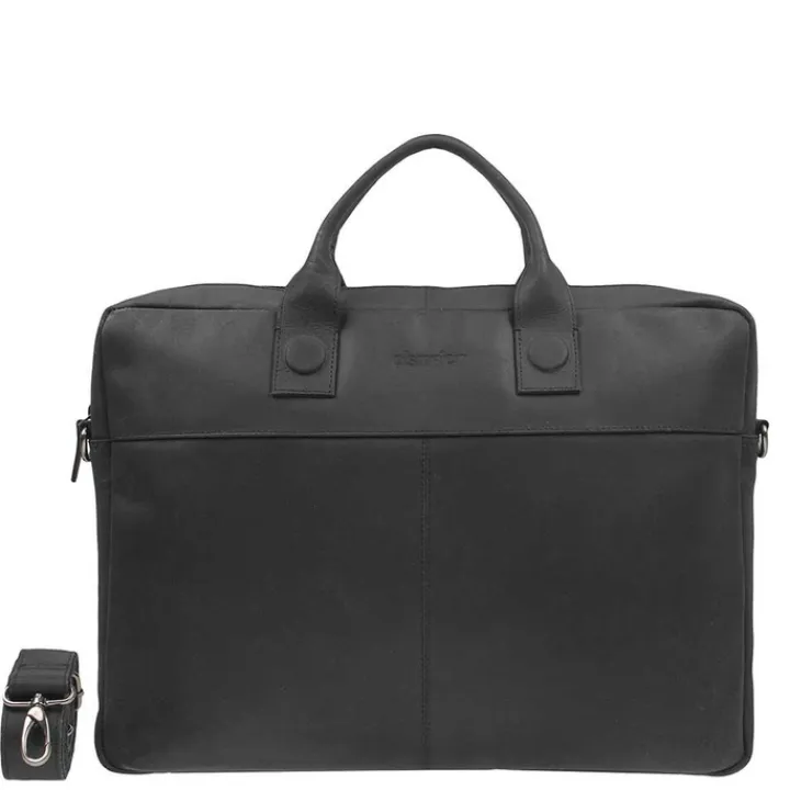 Aktetassen|Herentassen>DSTRCT Fletcher Street Workingbag 17" black
