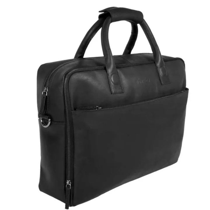 Aktetassen|Herentassen>DSTRCT Fletcher Street Workingbag 17" black2