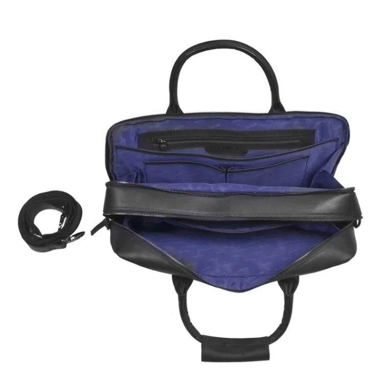 Aktetassen|Herentassen>DSTRCT Fletcher Street Workingbag 17" black2