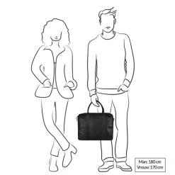 Aktetassen|Herentassen>DSTRCT Main Street Workingbag 15.6'' black