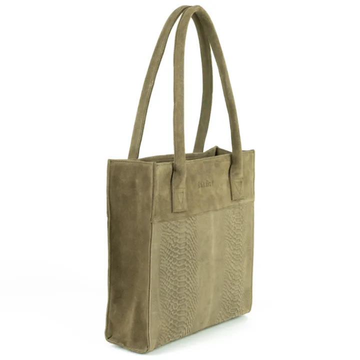 Shoppers|Schoudertassen>DSTRCT Portland Road Shopper Small khaki