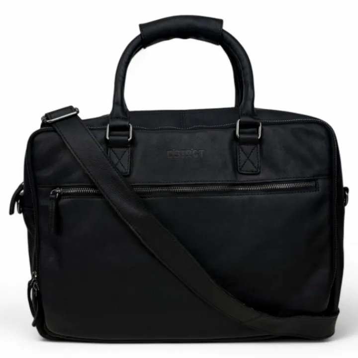 Herentassen|17 Inch Laptoptassen>DSTRCT Preston Park Laptop Workingbag 17" black