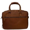 Herentassen|17 Inch Laptoptassen>DSTRCT Preston Park Laptop Workingbag 17" cognac