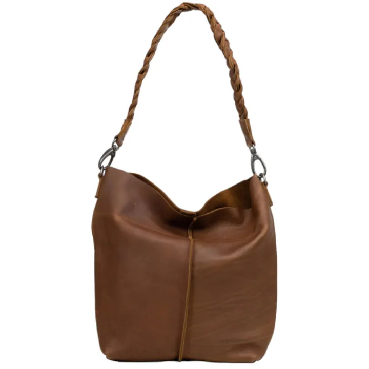 Schoudertassen|Damestassen>DSTRCT Preston Park Pouch Shoulder Bag 386830 cognac