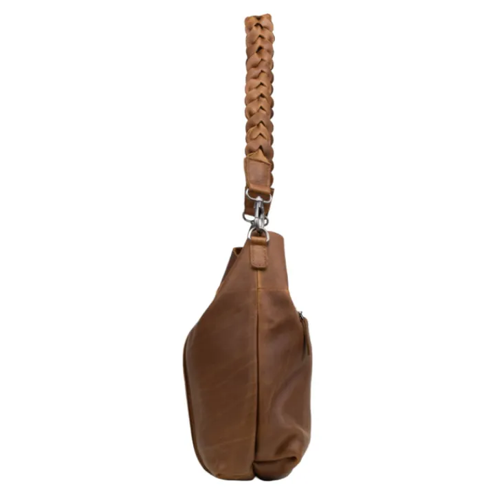 Schoudertassen|Damestassen>DSTRCT Preston Park Pouch Shoulder Bag 386830 cognac