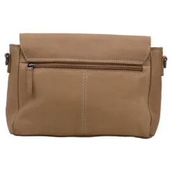 Schoudertassen|Damestassen>DSTRCT Preston Park Shoulder Bag Flap Bag L beige