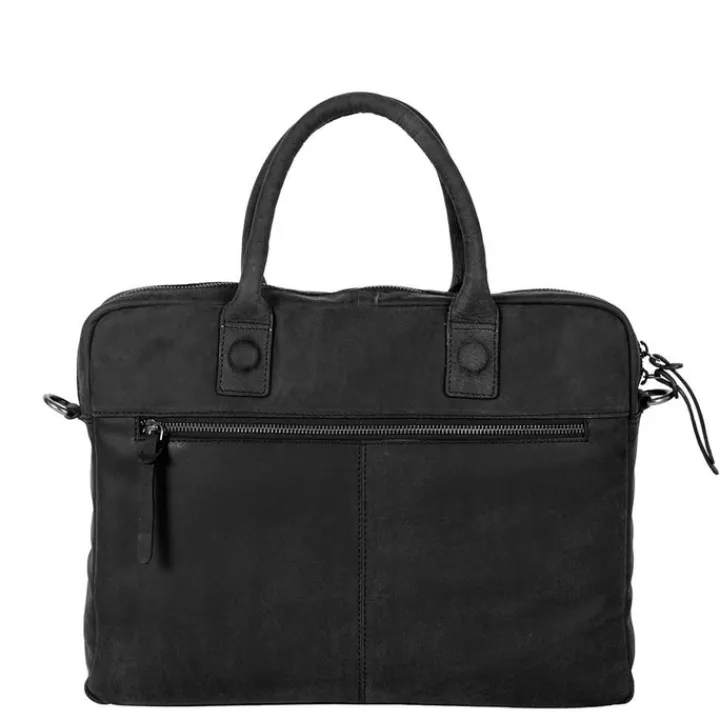 Herentassen|Laptop Schoudertassen>DSTRCT Wall Street Laptopbag 14" black
