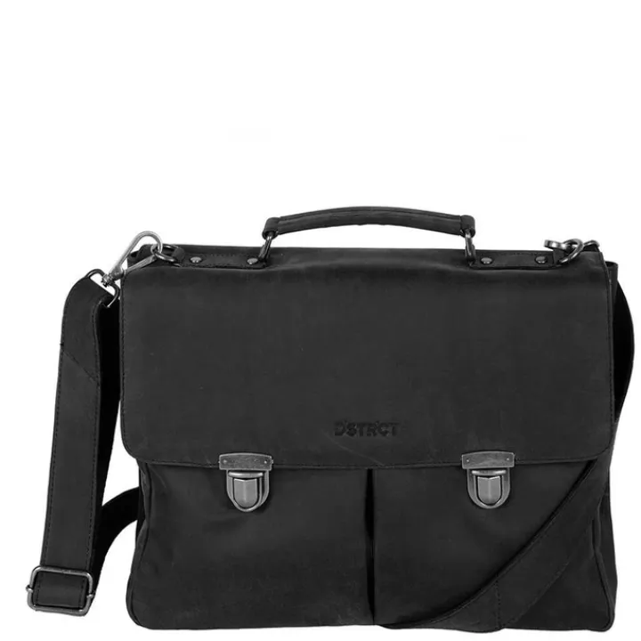 Herentassen|Laptop Schoudertassen>DSTRCT Wall Street Workingbag 15" black