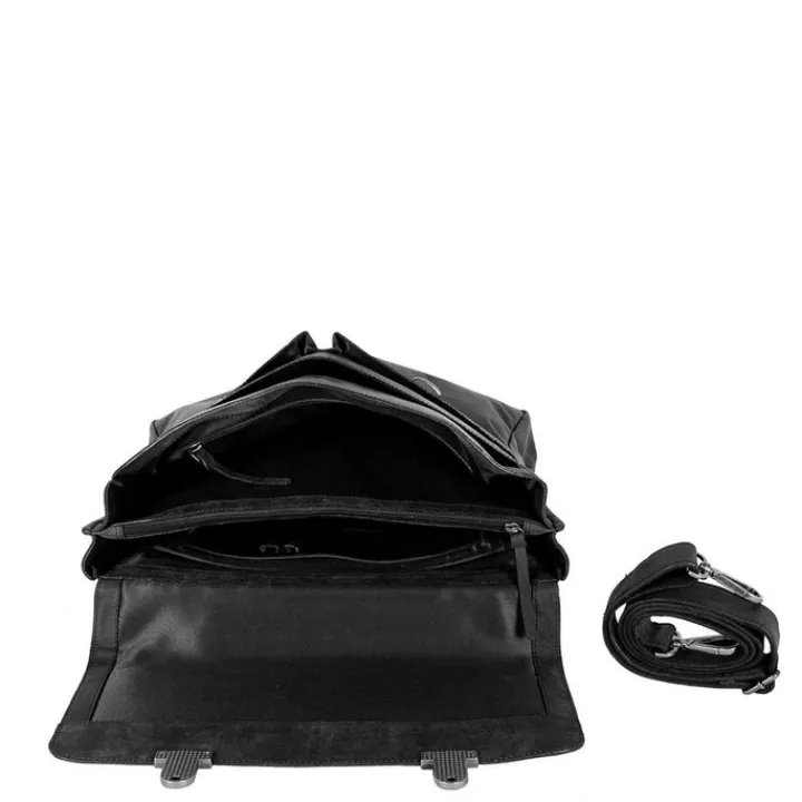 Herentassen|Laptop Schoudertassen>DSTRCT Wall Street Workingbag 15" black