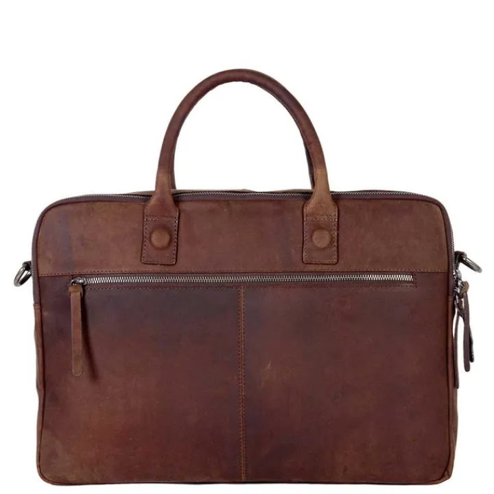 Aktetassen|Herentassen>DSTRCT Wall Street Workingbag 17" brown