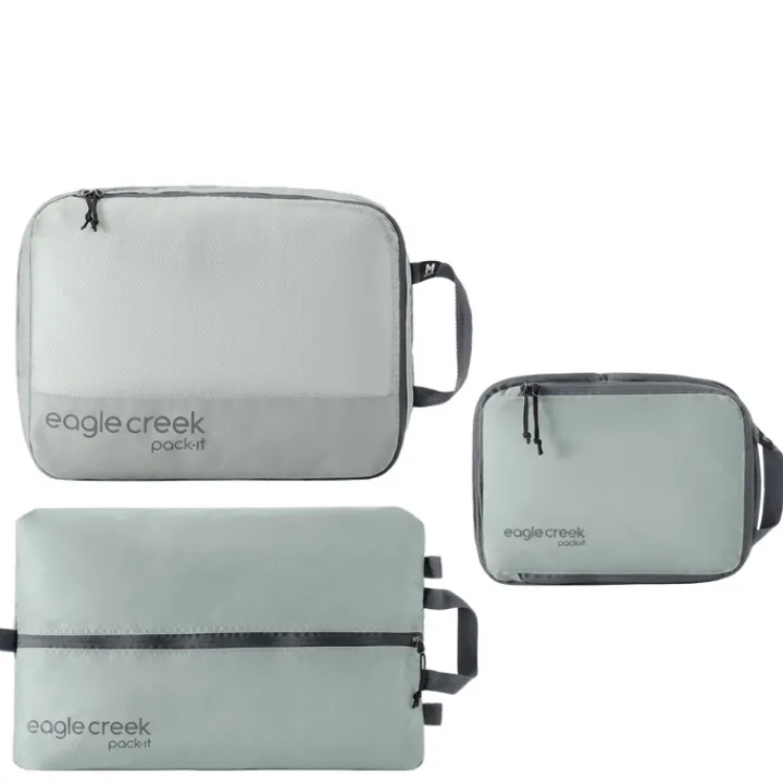 Inpaksystemen>Eagle Creek Pack-It Essentials Set storm grey