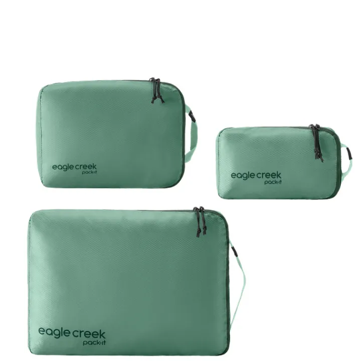 Inpaksystemen>Eagle Creek Pack-It Isolate Cube Set XS/S/M willow