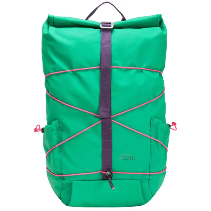 Wandelrugzakken|15 Inch Laptoptassen>Elliker Dayle Roll Top Backpack 21/25L teal