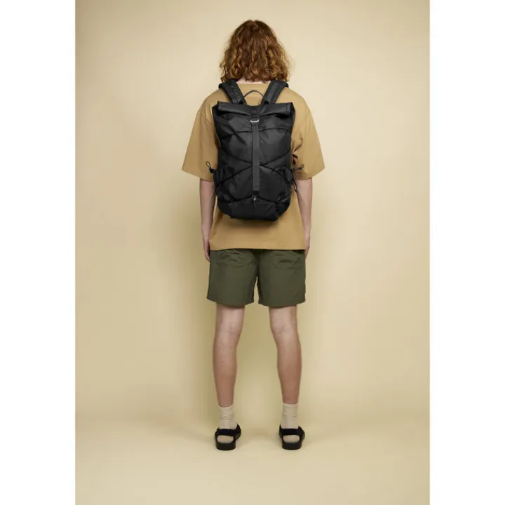 Wandelrugzakken|15 Inch Laptoptassen>Elliker Dayle Roll Top Backpack 21/25L teal