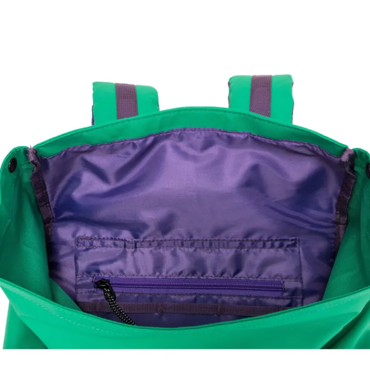 Wandelrugzakken|15 Inch Laptoptassen>Elliker Dayle Roll Top Backpack 21/25L teal