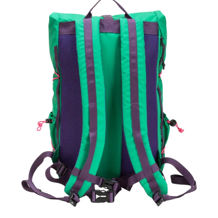 Wandelrugzakken|15 Inch Laptoptassen>Elliker Dayle Roll Top Backpack 21/25L teal