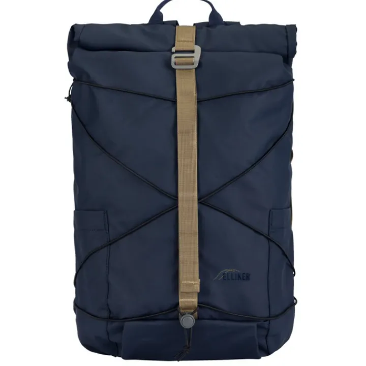 Wandelrugzakken|Heren Rugzakken>Elliker Dayle Roll Top Backpack 21/25L navy