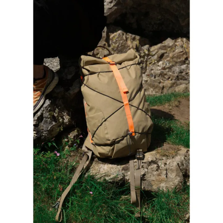 Wandelrugzakken|Heren Rugzakken>Elliker Dayle Roll Top Backpack 21/25L navy
