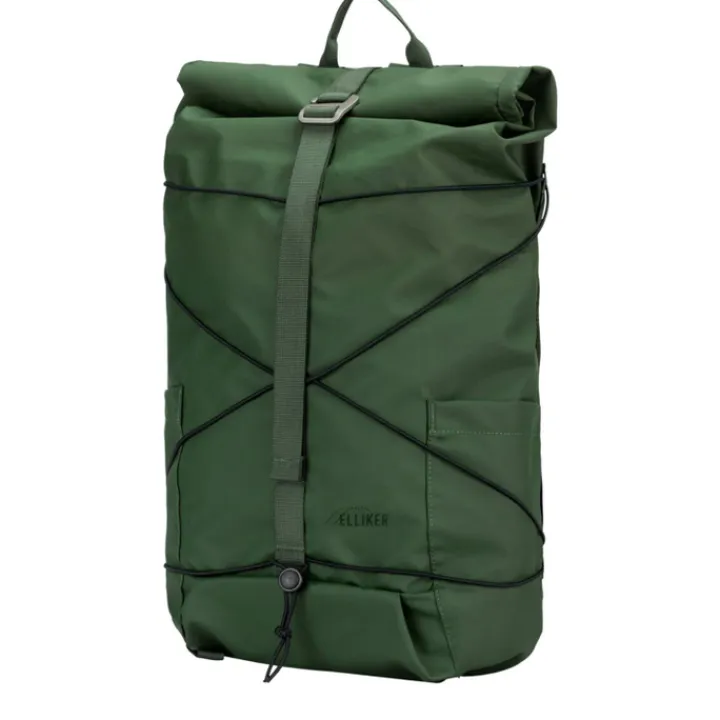 Wandelrugzakken|15 Inch Laptoptassen>Elliker Dayle Roll Top Backpack 21/25L green