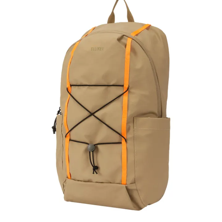 Wandelrugzakken|15 Inch Laptoptassen>Elliker Keswick Zip Top Backpack 22L sand