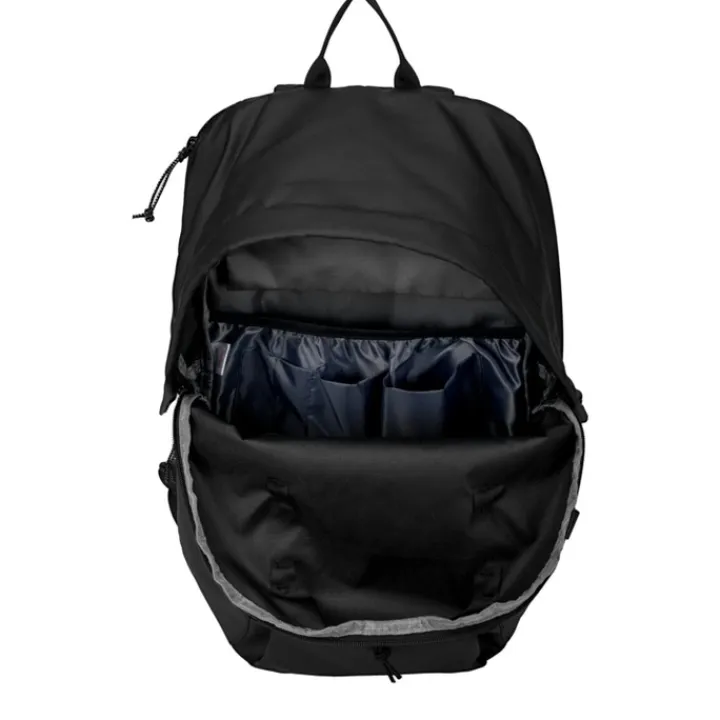 Wandelrugzakken|15 Inch Laptoptassen>Elliker Kiln Hooded Zip Top Backpack 22L black