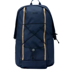 Wandelrugzakken|15 Inch Laptoptassen>Elliker Kiln Hooded Zip Top Backpack 22L navy