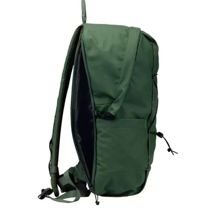 Wandelrugzakken|15 Inch Laptoptassen>Elliker Kiln Hooded Zip Top Backpack 22L green