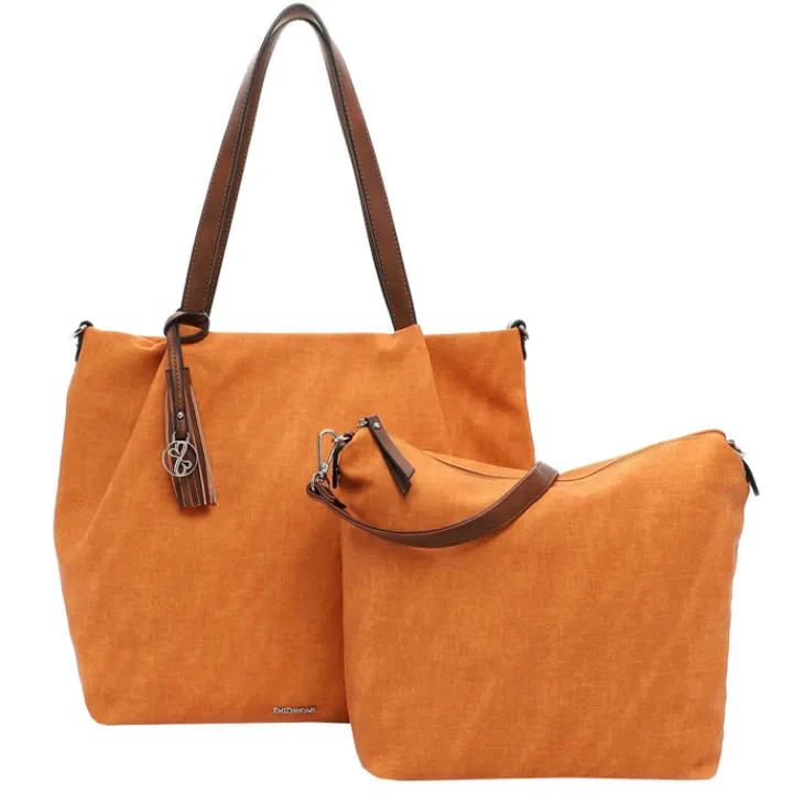 Shoppers|Damestassen>Emily & Noah Elke Cityshopper L papaya