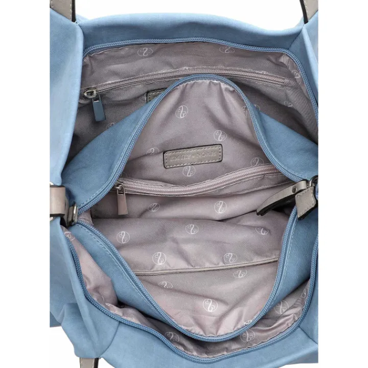 Shoppers|Damestassen>Emily & Noah Elke Cityshopper L smoke blue