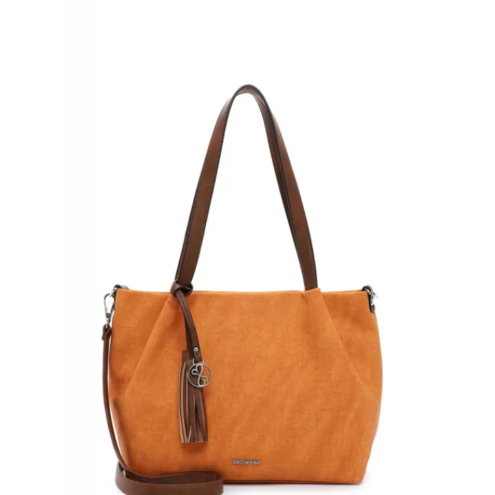 Shoppers|Schoudertassen>Emily & Noah Elke Cityshopper M papaya