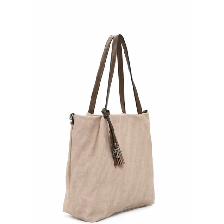 Shoppers|Damestassen>Emily & Noah Elke Cityshopper L sand-kombi