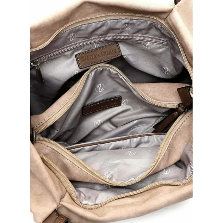 Shoppers|Schoudertassen>Emily & Noah Elke Cityshopper M sand-kombi