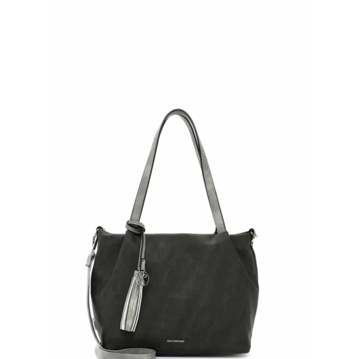 Shoppers|Schoudertassen>Emily & Noah Elke Cityshopper M grey