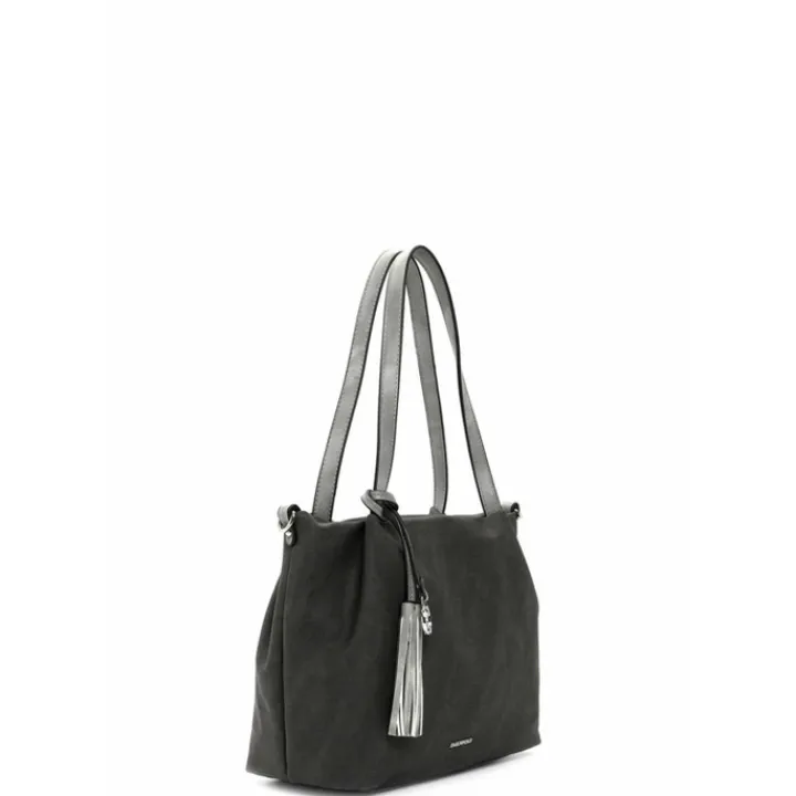 Shoppers|Schoudertassen>Emily & Noah Elke Cityshopper M grey