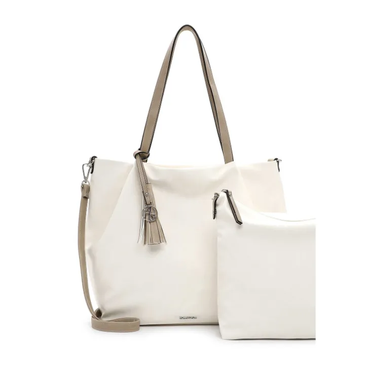 Shoppers|Schoudertassen>Emily & Noah Elke Cityshopper L beige