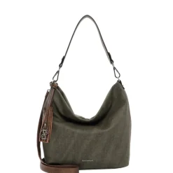 Schoudertassen|Crossbody>Emily & Noah Elke Handbag M oliv/cognac