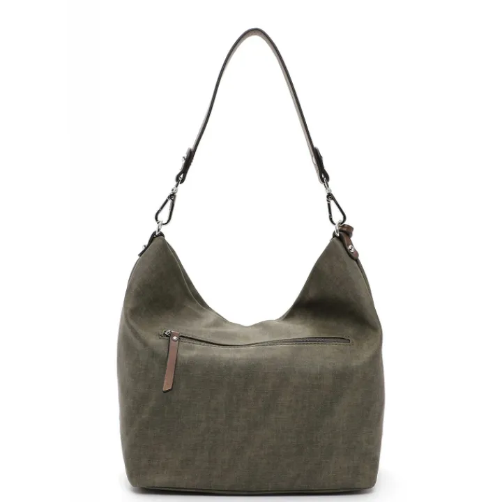 Schoudertassen|Crossbody>Emily & Noah Elke Handbag M oliv/cognac