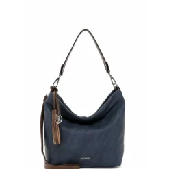 Schoudertassen|Crossbody>Emily & Noah Elke Handtas M blue/taupe