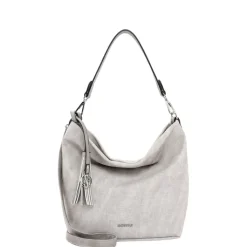Schoudertassen|Crossbody>Emily & Noah Elke Handtas M light grey
