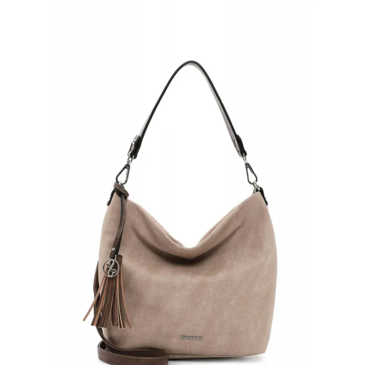 Schoudertassen|Crossbody>Emily & Noah Elke Handtas M sand-kombi