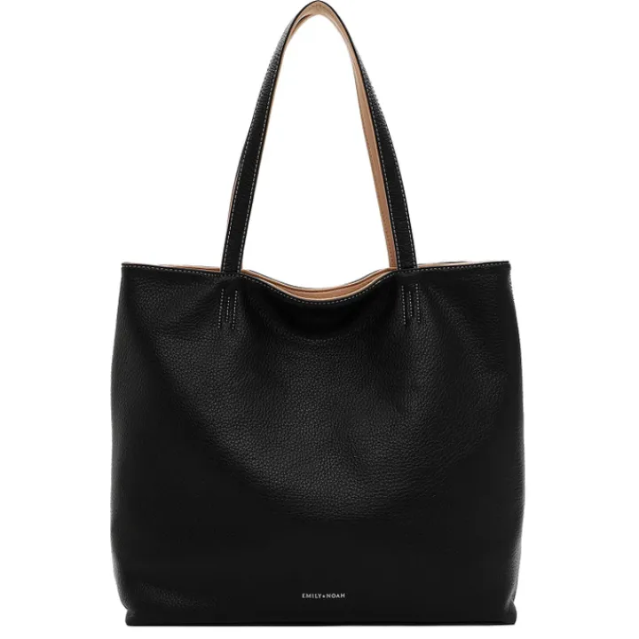 Shoppers|Schoudertassen>Emily & Noah Eva Cityshopper L black