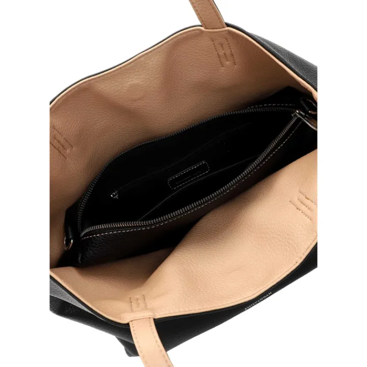 Shoppers|Schoudertassen>Emily & Noah Eva Cityshopper L black