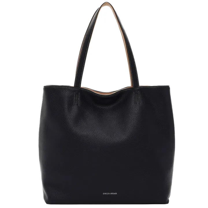 Shoppers|Schoudertassen>Emily & Noah Eva Cityshopper Large blue