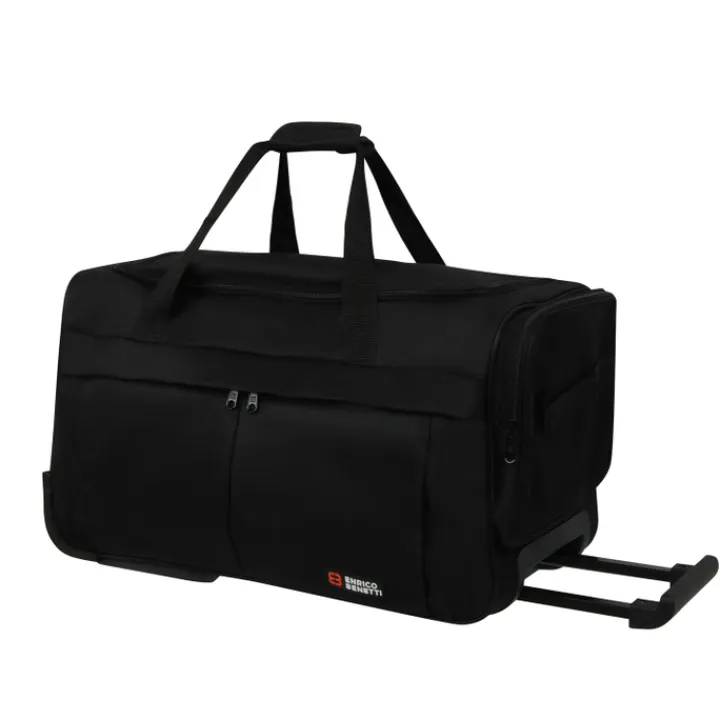 Handbagage Reistassen|Heren Reistassen>Enrico Benetti Amsterdam Wheel Bag 55 black