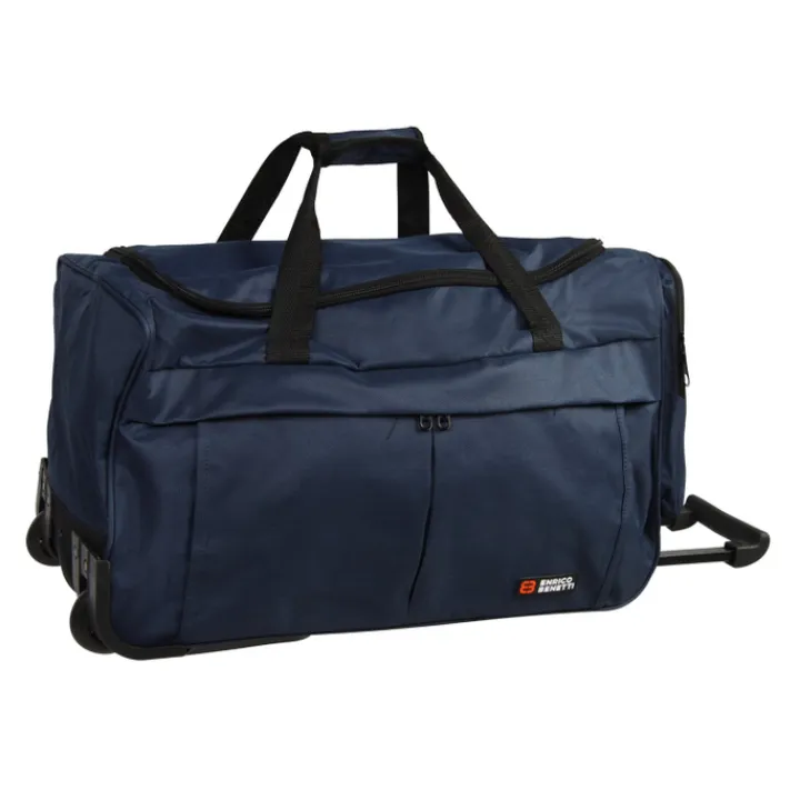 Handbagage Reistassen|Heren Reistassen>Enrico Benetti Amsterdam Wheel Bag 55 blue
