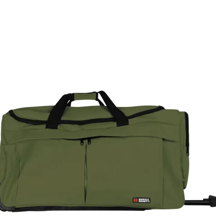 Grote Reistassen|Heren Reistassen>Enrico Benetti Amsterdam Wheel Bag 75 olive